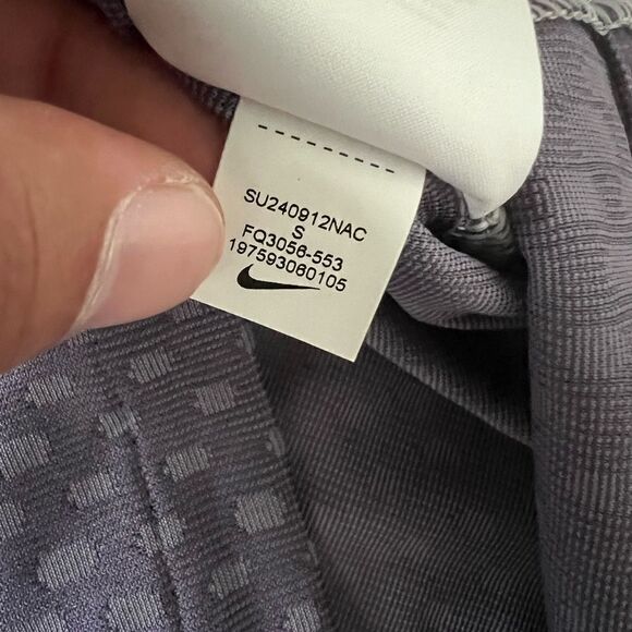 Nike Golf Polo DriFit ADV Tour Jacquard Purple - Picture 10 of 12